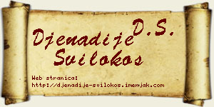 Đenadije Svilokos vizit kartica